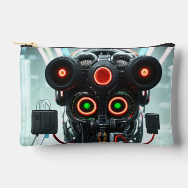 Robot 5 small accessory bag pouch (Front)
