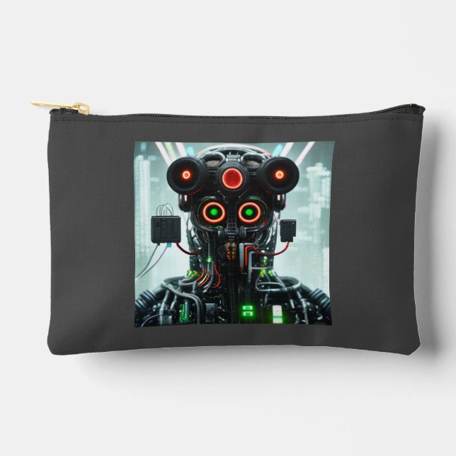 Robot 5 small accessory bag pouch (Front)