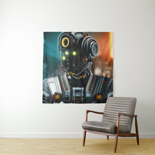Robot 5 tapestry (In Situ)