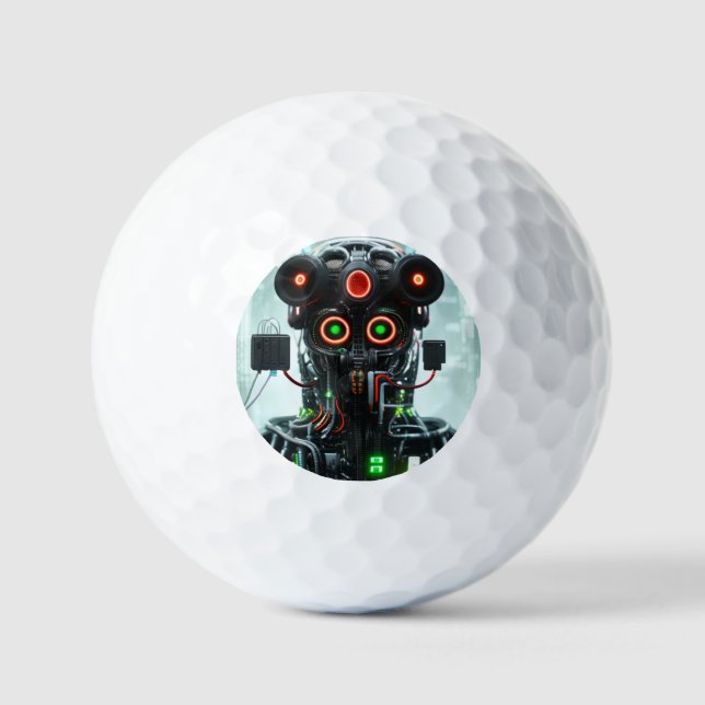 Robot 5 value golf balls 12 pk (Front)