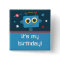 Robot 5th Birthday Custom Buttons