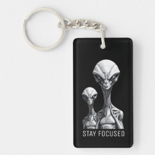 Robot Aliens Key Ring