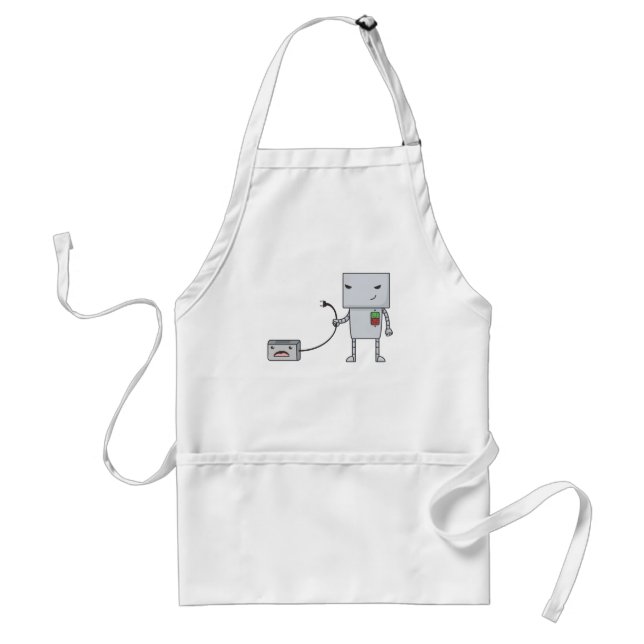 Robot and Toaster Standard Apron (Front)