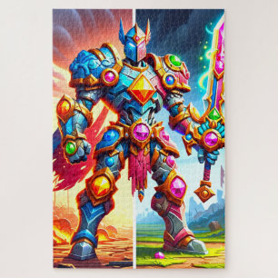 Robot Art Jigsaw Puzzle
