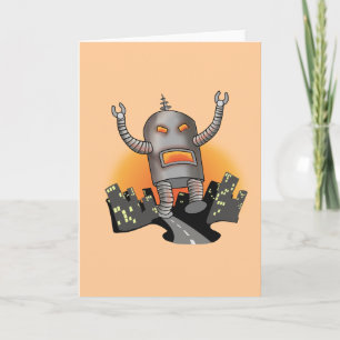 Robot Attack Card