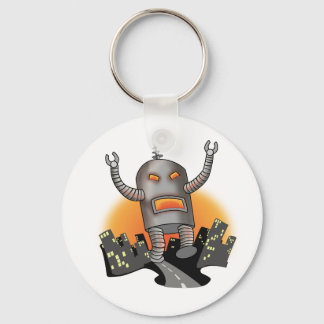 Robot Attack Keychain