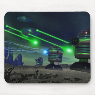 Robot Attack Mousepad