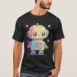 Robot Baby Robotic Cute Aesthetic Future Engineer T-Shirt