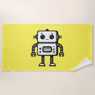 Robot Beach Towel