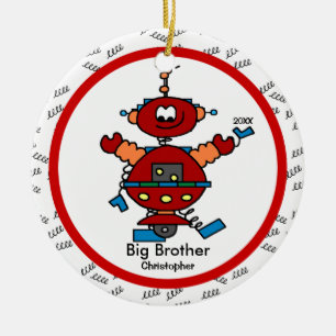 Robot Big Brother Christmas Ornament