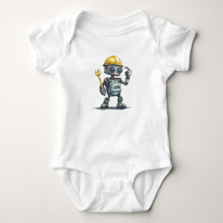 Robot Builder Baby Boy One-Piece Bodysuit Clothes