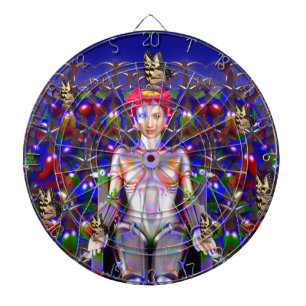 Robot Butterfly Dartboard