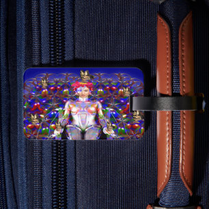 Robot Butterfly Luggage Tag