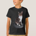 Robot Cat Vacuum Cleaner Feline Animal Cute Cat  T-Shirt<br><div class="desc">Robot Cat Vacuum Cleaner Feline Animal Cute Cat</div>