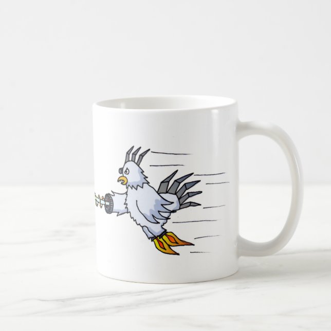 Robot Chicken Coffee Mug (Right)
