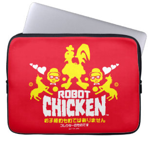 Robot Chicken Nerd Unicorn Graphic Laptop Sleeve