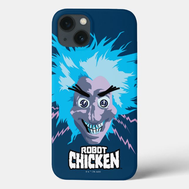 Robot Chicken Scientist Head Graphic Case-Mate iPhone Case (Back)