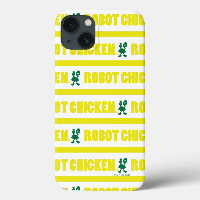 Robot Chicken Stripe Pattern Case-Mate iPhone Case (Back)