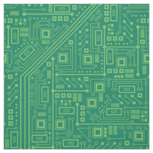 Robot Circuit Board Fabric