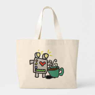 Robot & Coffee Bag
