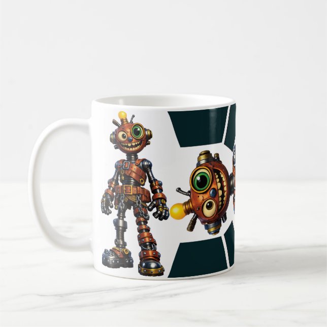Robot  coffee mug (Left)