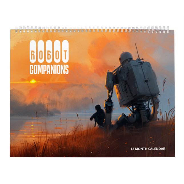 Robot Companions Calendar (Cover)