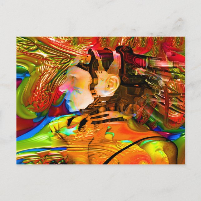 Robot Connection Postcard (Front)