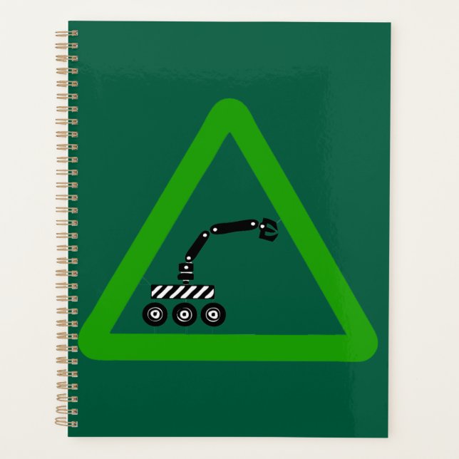 Robot Crossing Warning Sign Planner (Front)