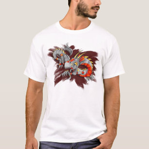 Robot Cyborg Dragon T-Shirt