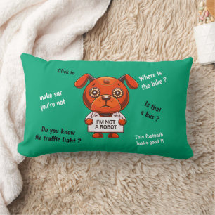 Robot dog lumbar cushion