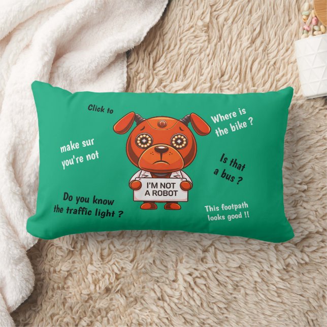 Robot dog lumbar cushion (Blanket)