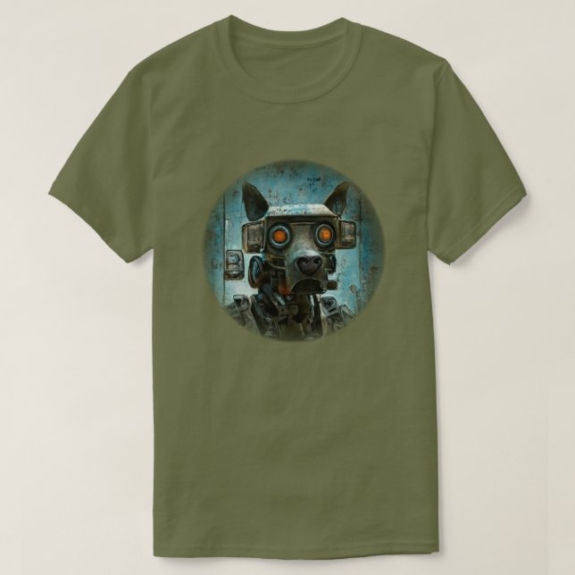 Robot Dog T-Shirt (Design Front)