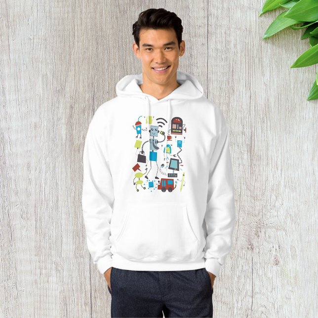 Robot Doodles Hoodie (Creator Uploaded)