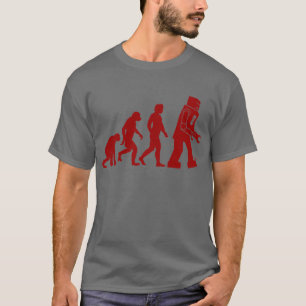Robot Evolution - from man into robots T-Shirt