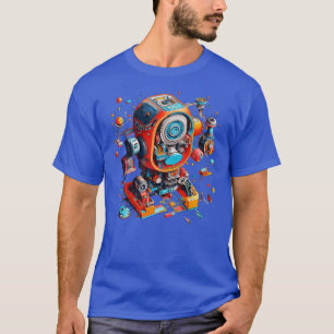 Robot Exploded View T-Shirt