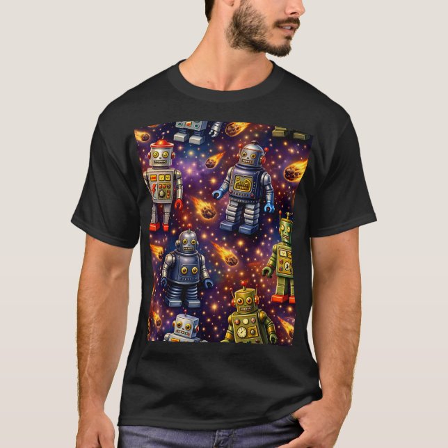 Robot exploration cos T-Shirt (Front)