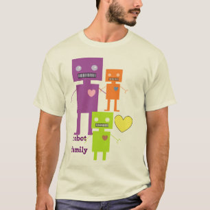 Robot Family T-Shirt