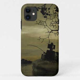 Robot Fishing Case-Mate iPhone Case