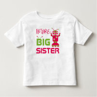 Robot Future Big Sister Kids Pink Cute Sibling