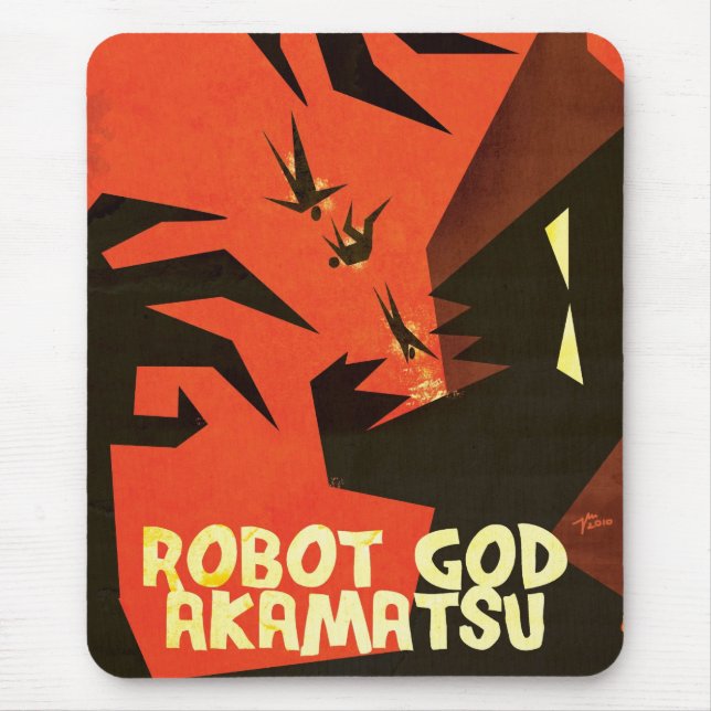 Robot God Akamatsu Mouse Pad 1 (Front)