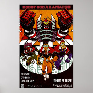 Robot God Akamatsu Poster 1
