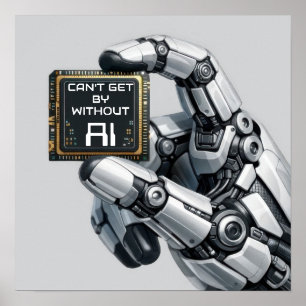Robot Hand Poster