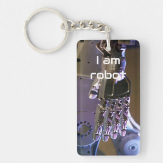 Robot hands key ring
