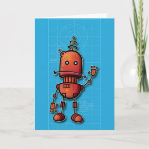 Robot Hello Card
