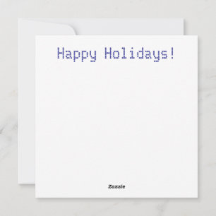 Robot Holidays Holiday Card