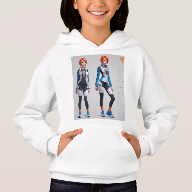 robot hoodie (Front)
