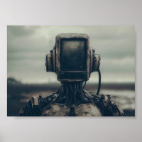 Robot in Apocalyptic Wasteland