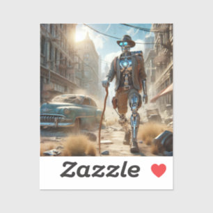 Robot in Ghost Town