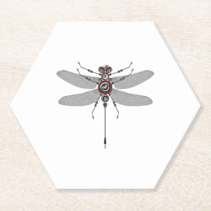 Robot Insect Dragonfly Hifi Speaker System Electro Paper Coaster
