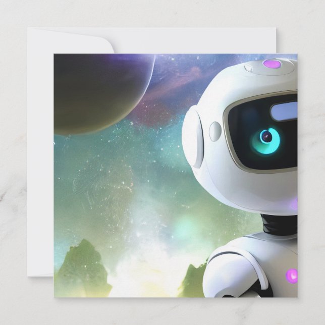 Robot Invitation (Front)